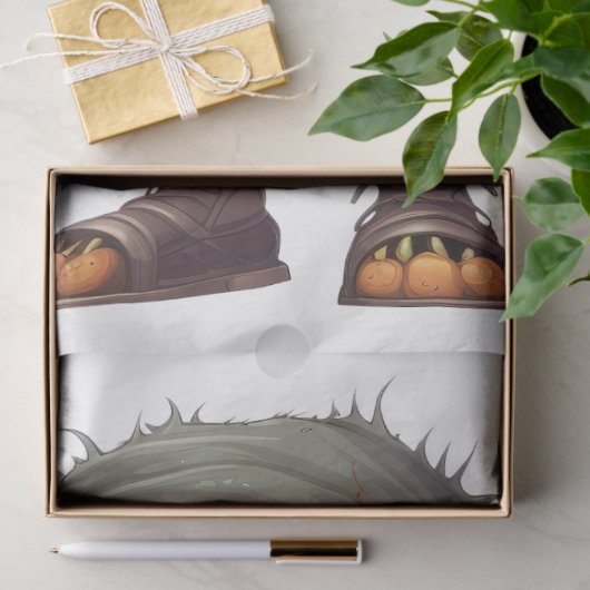 Een Halloween kostuum ontwerp Collectie 11 Tissuepapier (Geschenk)