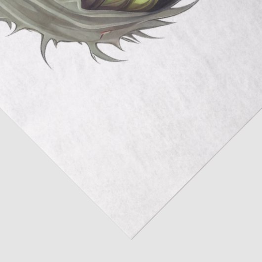 Een Halloween kostuum ontwerp Collectie 11 Tissuepapier (Detail)