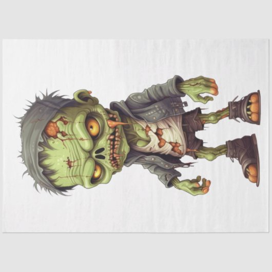 Een Halloween kostuum ontwerp Collectie 11 Tissuepapier (Voorkant)