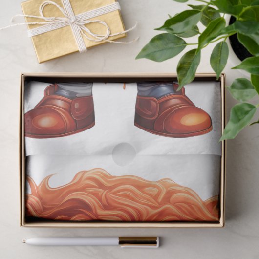 Een Halloween kostuum ontwerp Collectie 3 Tissuepapier (Geschenk)