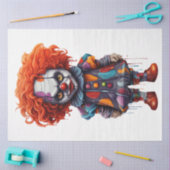 Een Halloween kostuum ontwerp Collectie 3 Tissuepapier (Craft)