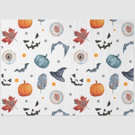 Een Halloween-serie ontwerp 7 Tissuepapier (Voorkant)