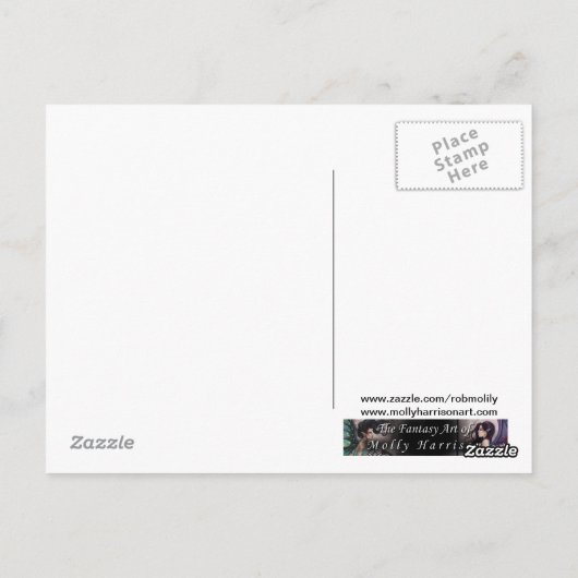 Een Halloween wandeling heks en zwarte katten kuns Briefkaart (Achterkant)