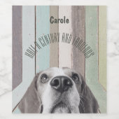 Een halve eeuw en een fantastische 50ste verjaarda wijn etiket (Enkel label)