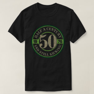 Een halve eeuw en nog steeds vitaal 1976 t-shirt