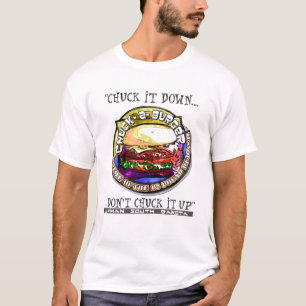 een hamburger t-shirt