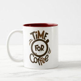Eén Hand, Eén Koffiekop Tweekleurige Koffiemok