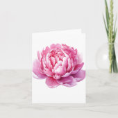 Een hand getekend blanco kaart (Voorkant)