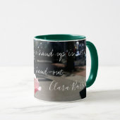 Een hand omhoog is geen hand-uit Mok (Voorkant rechts)