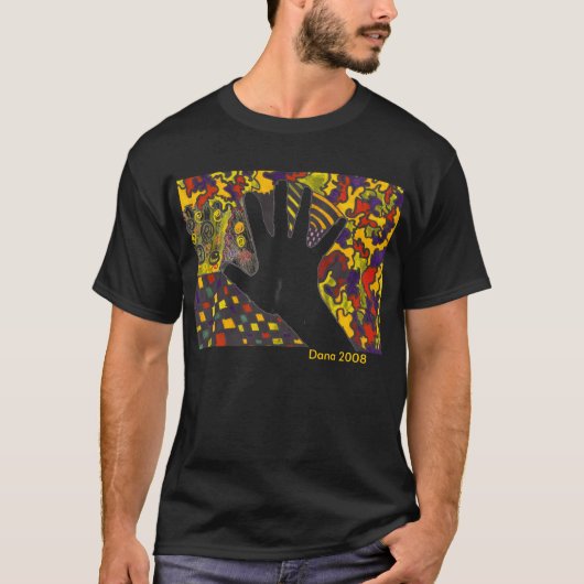 Een hand omhoog t-shirt (Voorkant)
