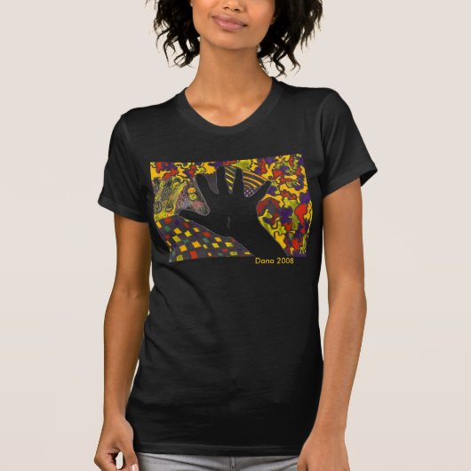 Een hand omhoog t-shirt (Voorkant)