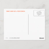 Een hand schudden Maak een vriend Briefkaart (Achterkant)