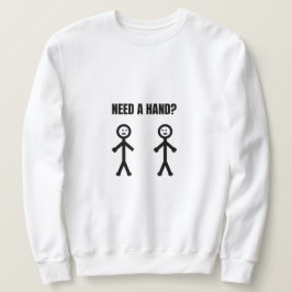 Een hand stickman meme nodig trui
