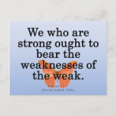 Een handbediende Romans 15-1 lenen Briefkaart (Voorkant)