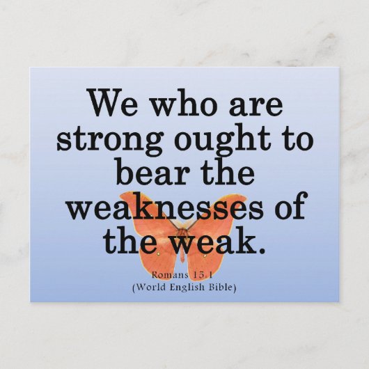 Een handbediende Romans 15-1 lenen Briefkaart (Voorkant)