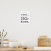 Een handboek van de Dog Poster (Keuken)