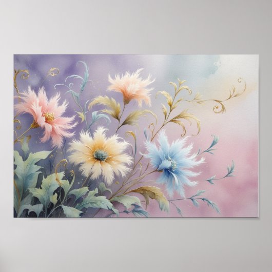 Een handgemaakt huisje is de kunst van het maken v poster (Voorkant)