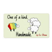 Een handgemaakt label (Voorkant)