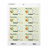 Een handgemaakt label (Full Sheet)