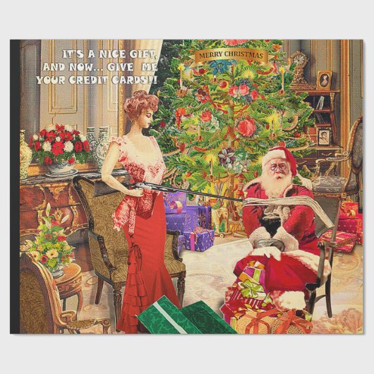 Een handig cadeau cadeaupapier (Vlak)