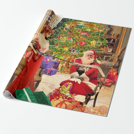 Een handig cadeau cadeaupapier (Uitgerold)