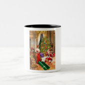 Een handig cadeau tweekleurige koffiemok (Center)