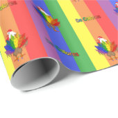 Een handige Rooster met De Colores Cadeaupapier (Rol Hoek)