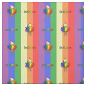 Een handige Rooster met De Colores Stof (Swatch)