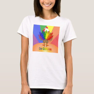 Een handige Rooster met De Colores T-shirt