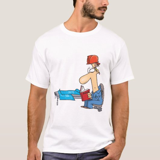 Een handleiding lezen t-shirt (Voorkant)