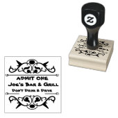 Een handstempel voor 21+ rubberstempel (Gestempeld)