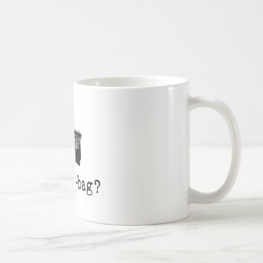 Een handtas? koffiemok (Rechts)