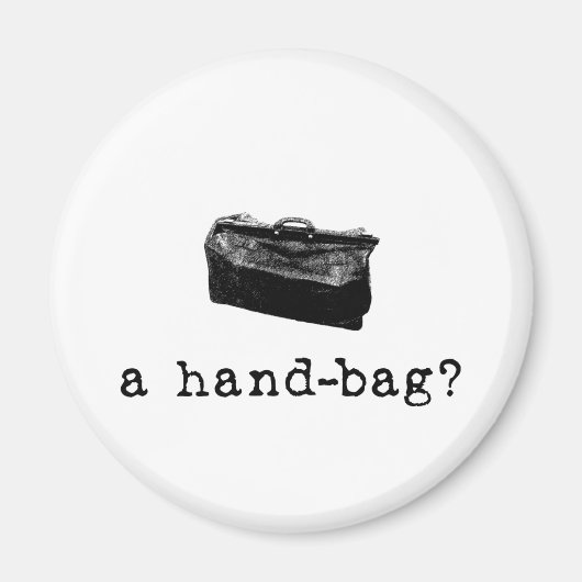 Een handtas? magneet (Voorkant)