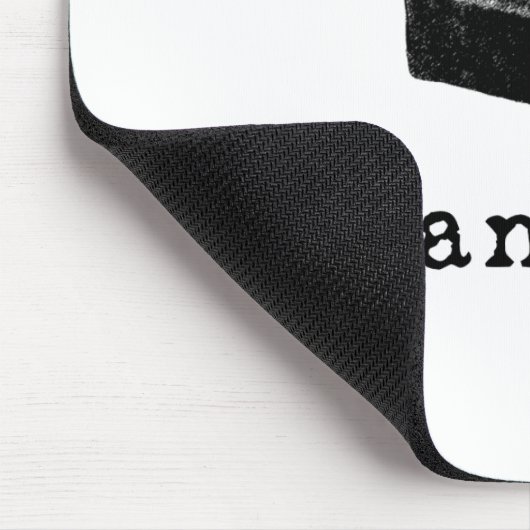 Een handtas? muismat (Hoek)