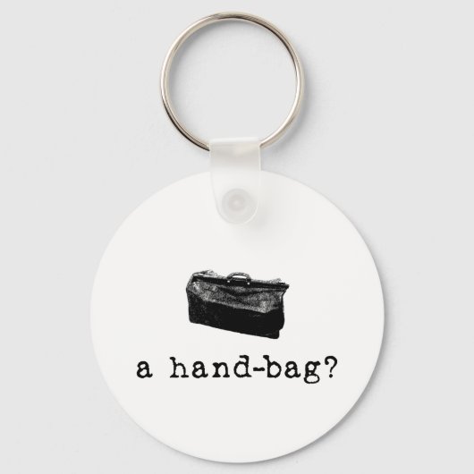 Een handtas? sleutelhanger (Voorkant)