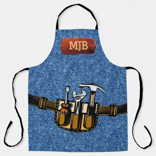 EEN HANDY-Man/Vrouw Schort (Voorkant)