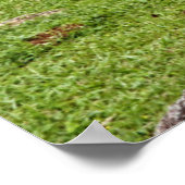 Een hanger met kleine houten bank poster (Hoek)