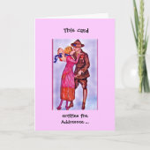 Een Hanky-Panky thuiskomst Kaart (Voorkant)