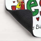 Een Happy Birthday Jezus knuffel uit Little Marci Muismat (Hoek)