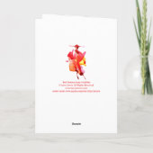 Een Happy Birthday Mode Statement Verjaardag Kaart (Achterkant)