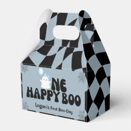 Een Happy Boo Blue Boy 1e verjaardagsfeestje Bedankdoosjes