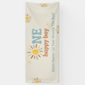 Een Happy Boy Banner (Verticaal)