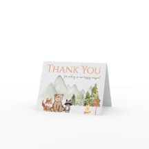 Eén Happy Camper 1e verjaardag Dank je wel