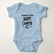 Eén Happy Camper 1st Birthday Camping