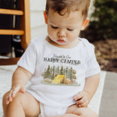 Eén Happy Camper 1st Birthday Camping Romper
