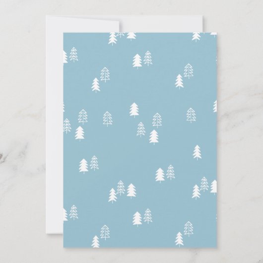 Een Happy Camper Beer Verjaardagsuitnodiging 7 Kaart (Achterkant)