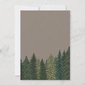 Een Happy Camper Beer Woodland 1e verjaardag Kaart (Achterkant)