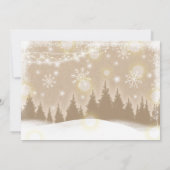 Eén Happy Camper Birthday Invitation Camping Party Kaart (Achterkant)