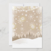 Eén Happy Camper Birthday Invitation Camping Party Kaart (Achterkant)