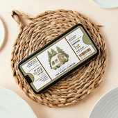 Een Happy Camper eerste verjaardagskaartje Kaart